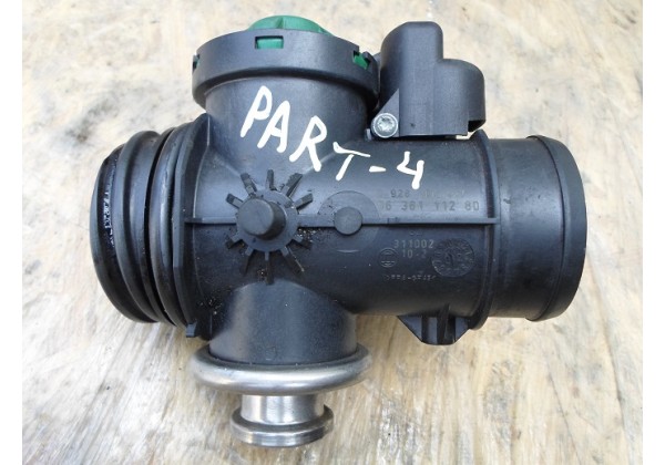 Клапан EGR механічний з заслінкою, клапан повернення ОГ Peugeot, Citroen 1.9 d, DW8, 9638111280, 0928400427